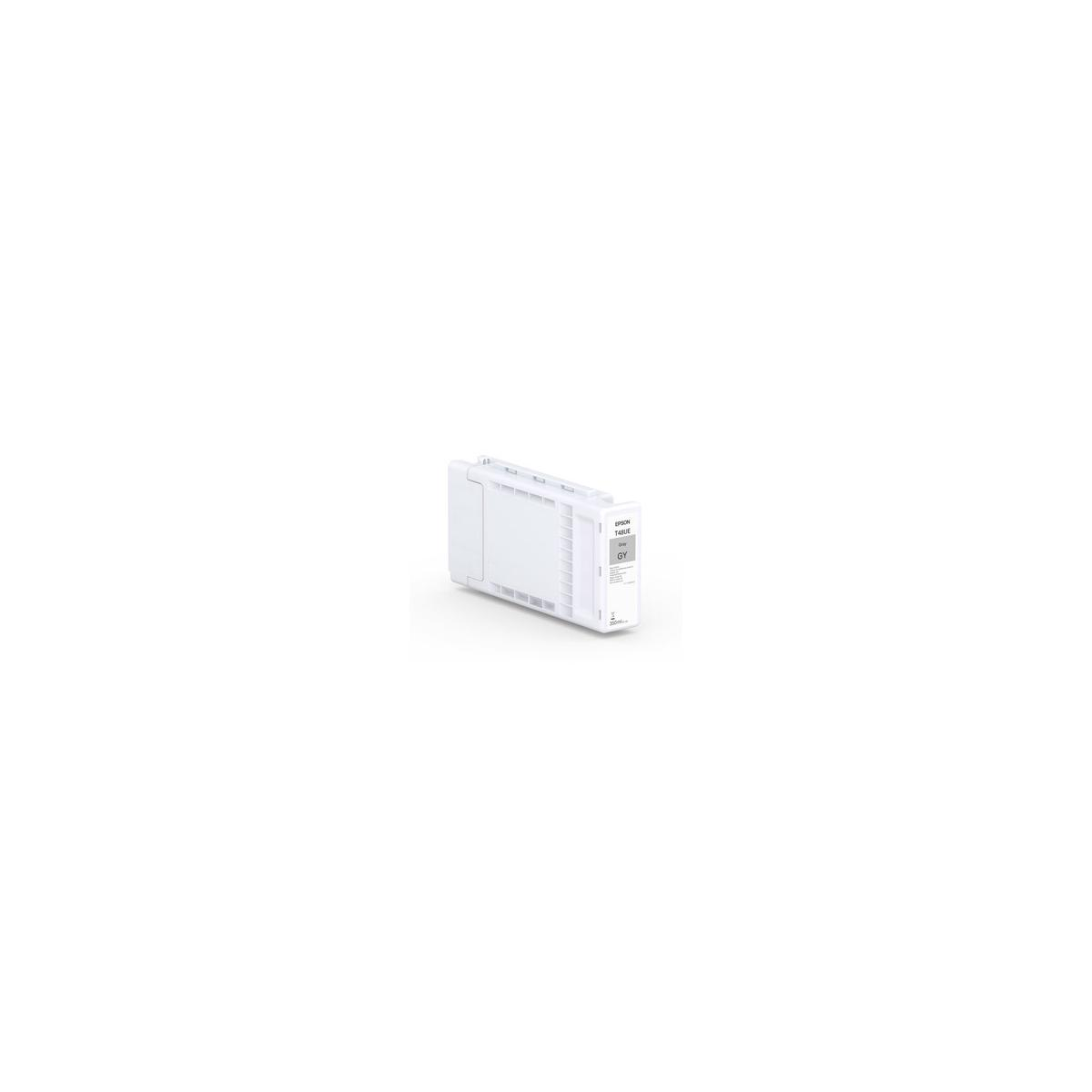 Witte Epson inktcartridge met grijs tekstlabel.