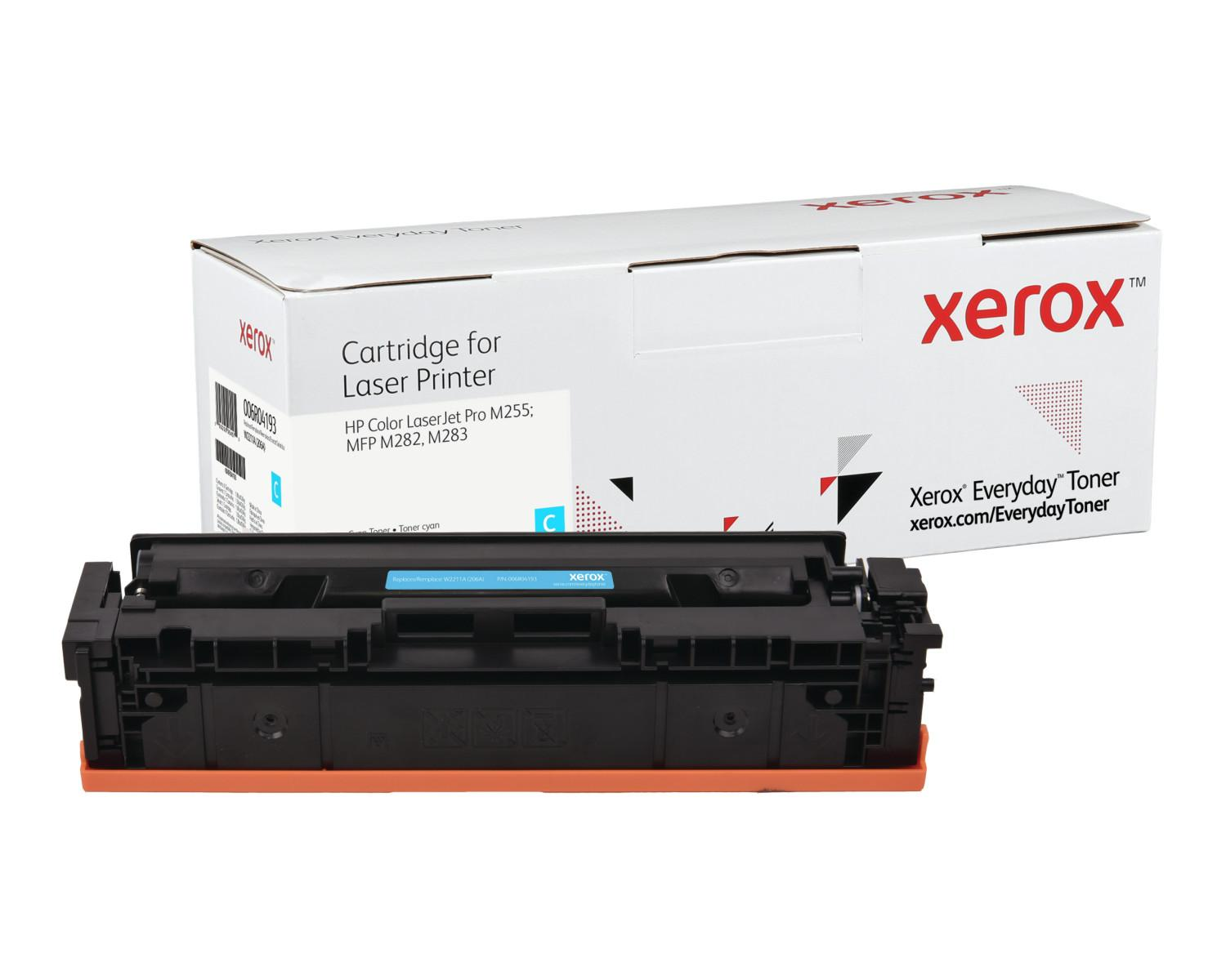 Karton tonerowy Xerox cyan do drukarek laserowych HP Color LaserJet Pro M255/MFP M282/M283.