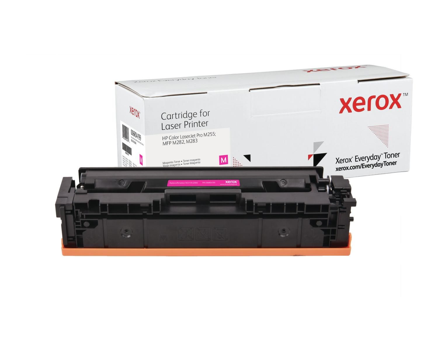 Tusz do drukarki laserowej Xerox, model M255, w kolorze magenta.