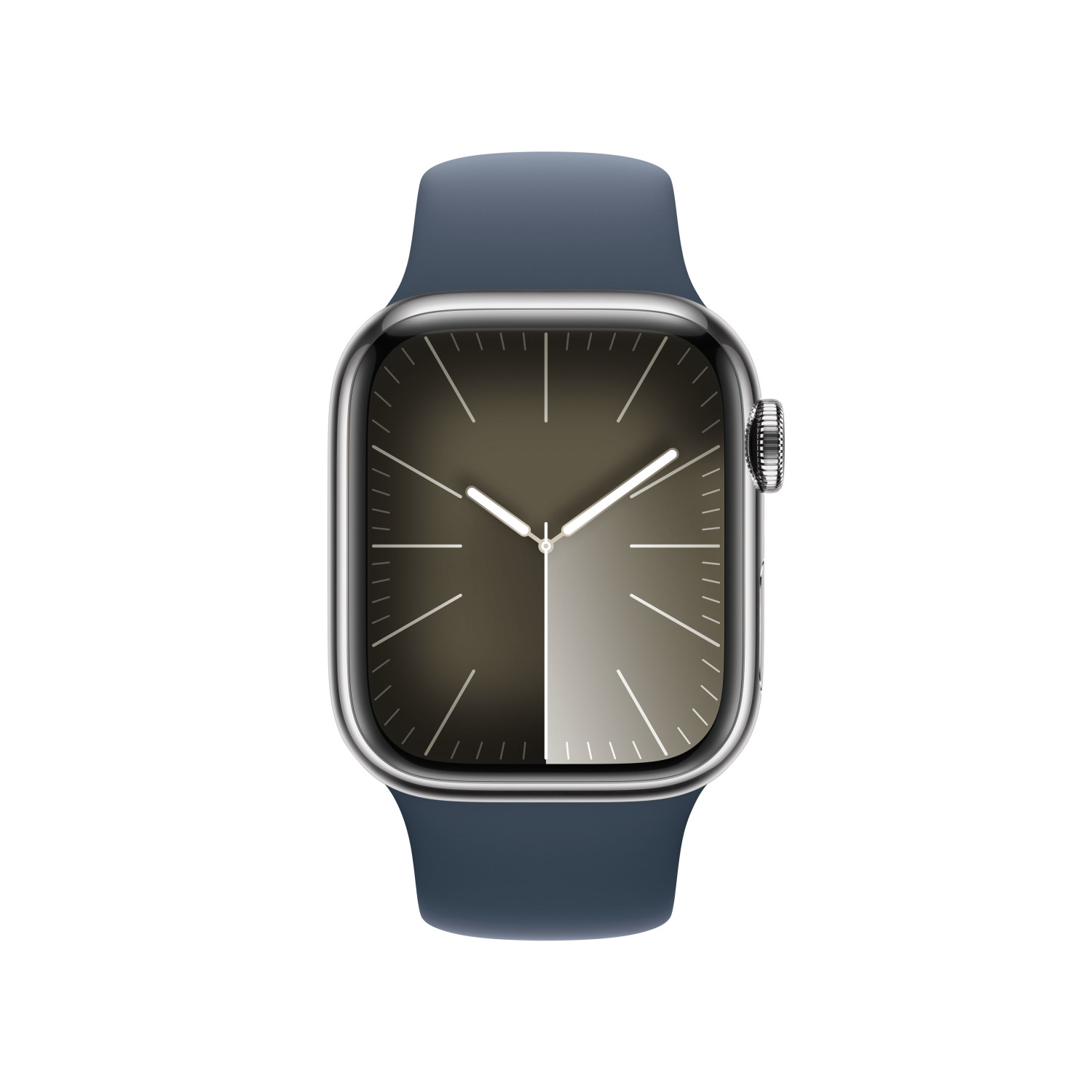 APPLE MRJ23QL/A Smartwatch Edelstahl Plastic, Blau