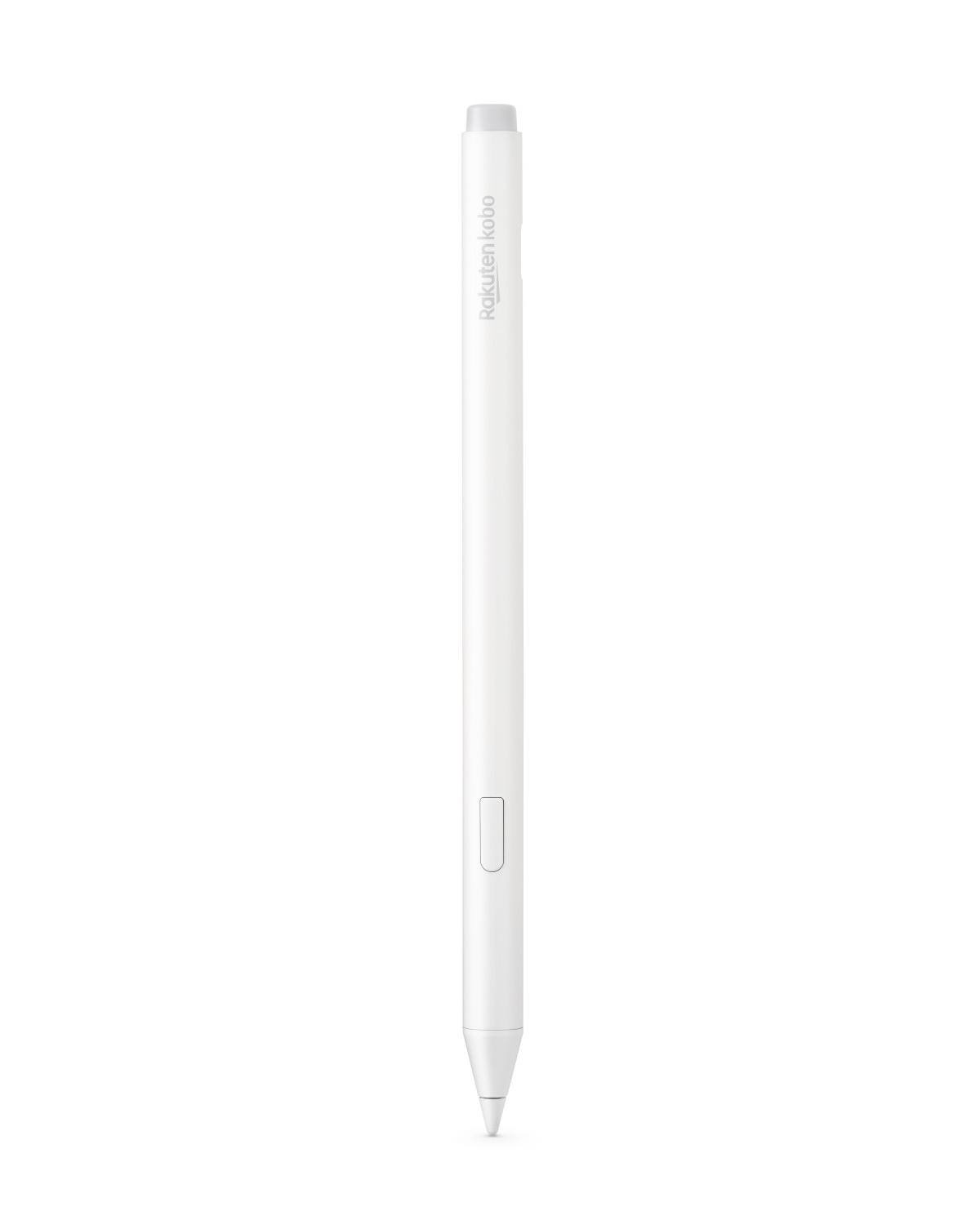 Rakuten Kobo markalı beyaz bir stylus.