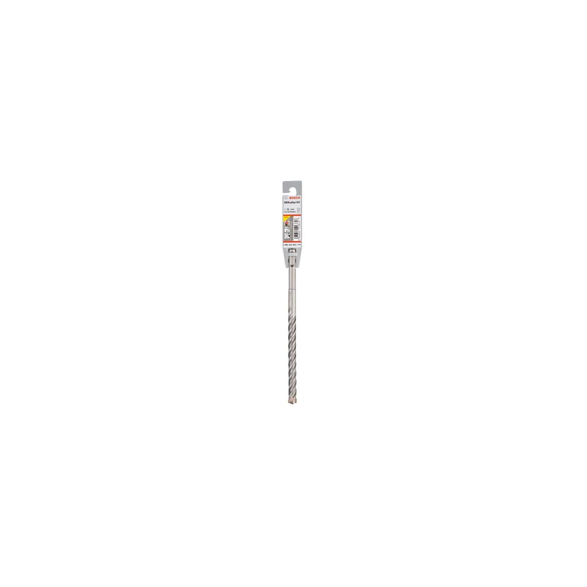 Bohrerspitze mit Verpackung, Bosch, 12 mm, grau und silberfarben