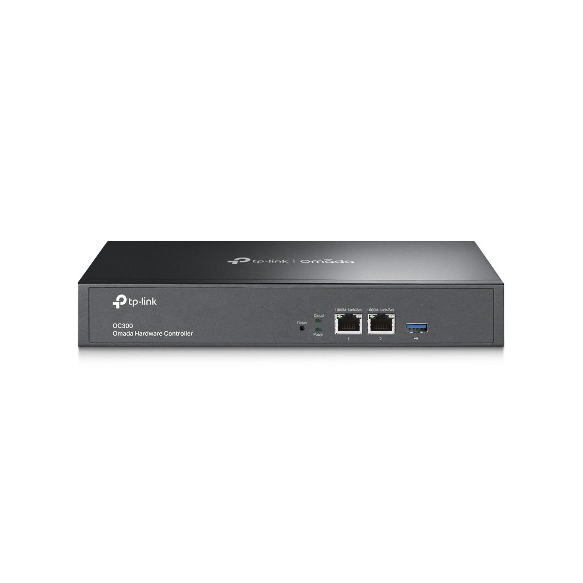 TP-Link OC300 Omada Hardware Controller mit zwei 1000M Ports und USB.