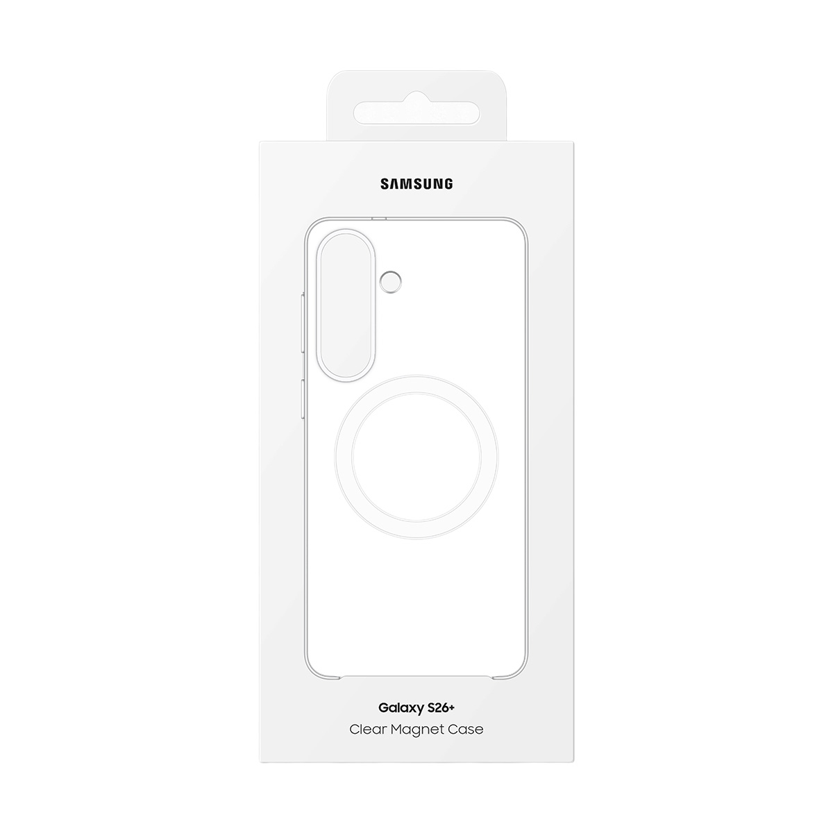 Confezione Samsung Galaxy S26+ Clear Magnet Case
