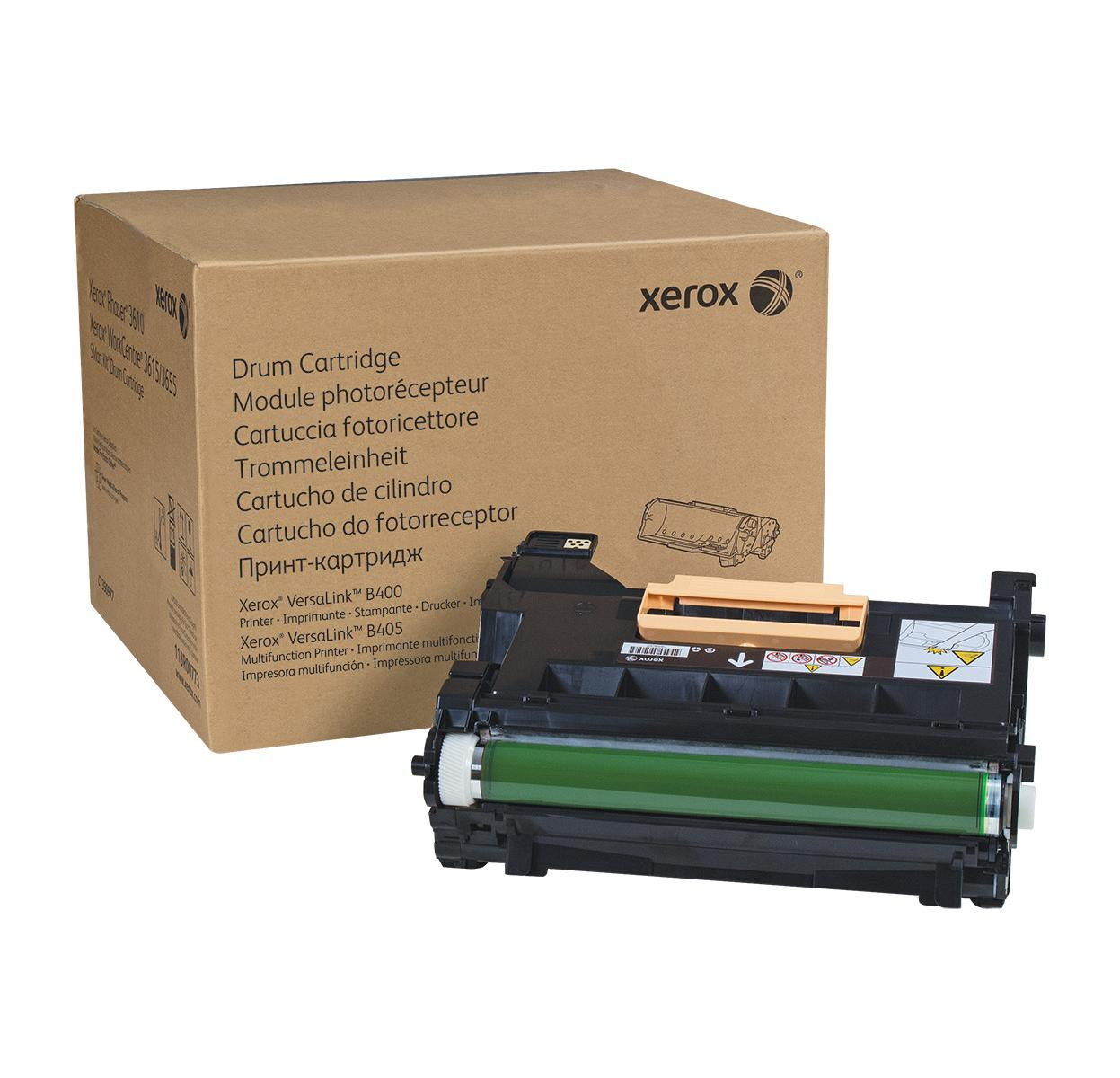 Xerox B400 Drum Kartuş kutusunda, yanında kartuş var.