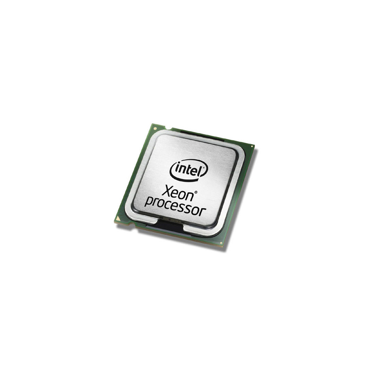 Ein Intel Xeon Prozessor auf weißem Hintergrund.