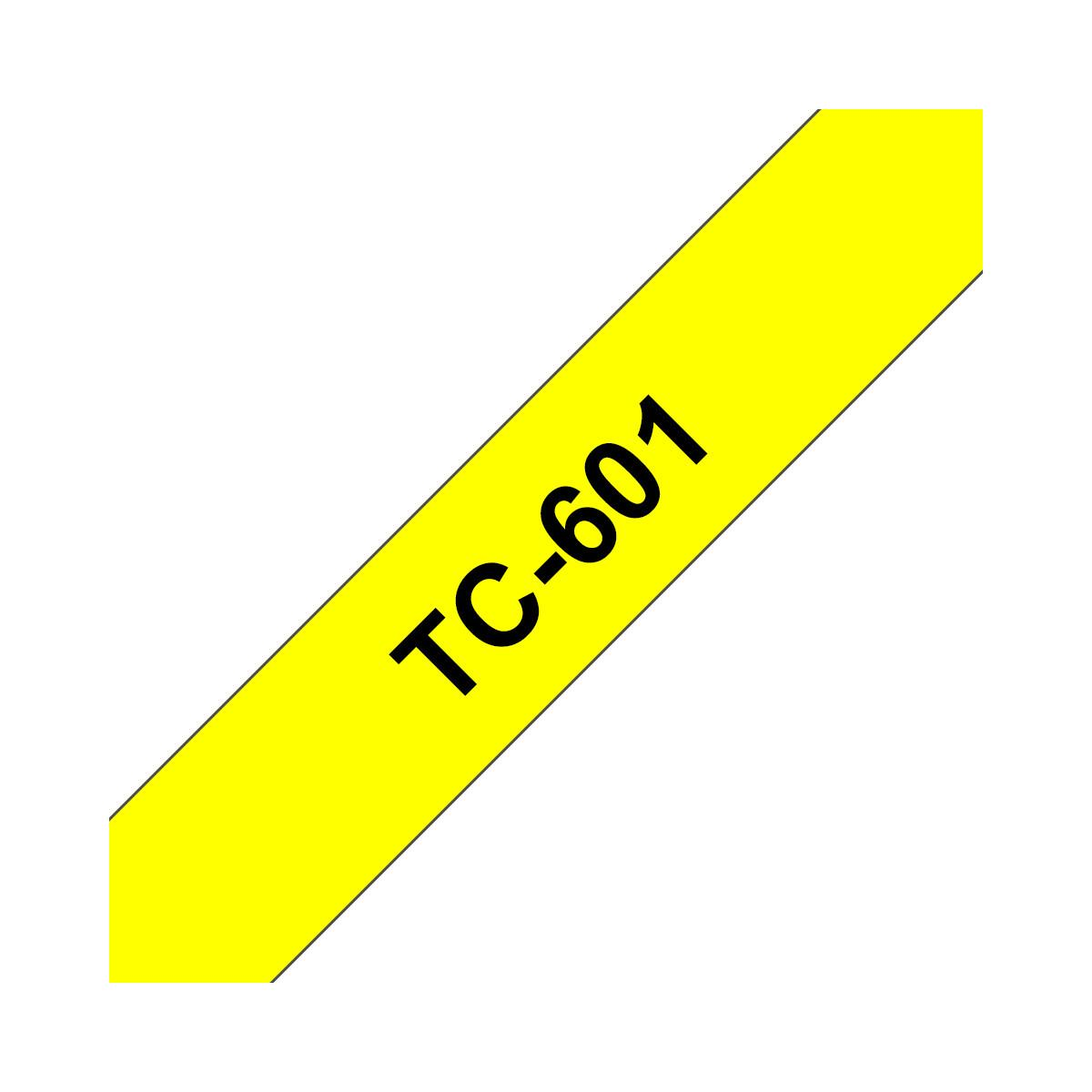 Nastro giallo con testo nero 'TC-601', inclinato diagonalmente verso destra.