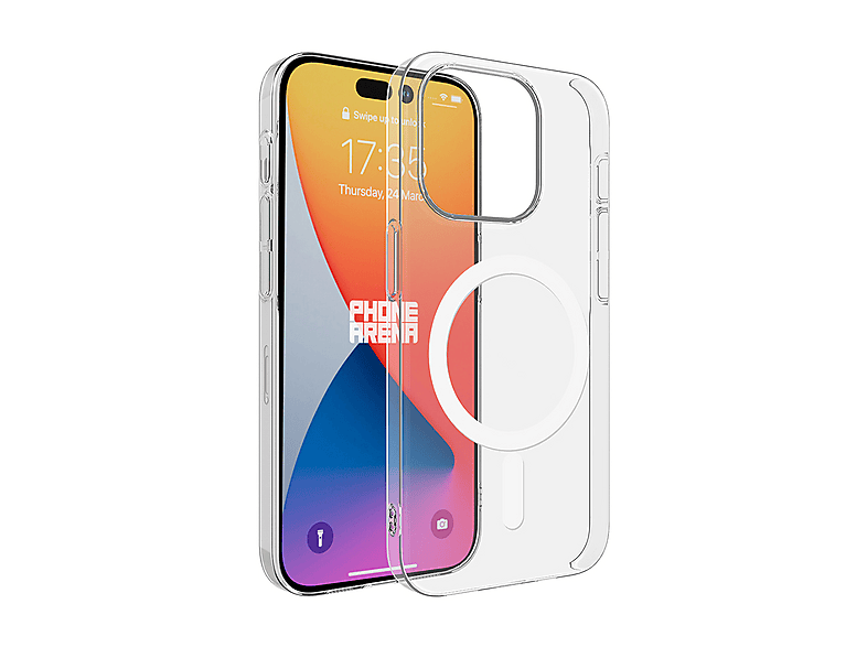 LOPARD iPhone 15 Pro Max İnce Uyumlu Kamera Korumalı Mgsafe Şarj Özellikli Şeffaf London Telefon Kılıfı Çok Renkli