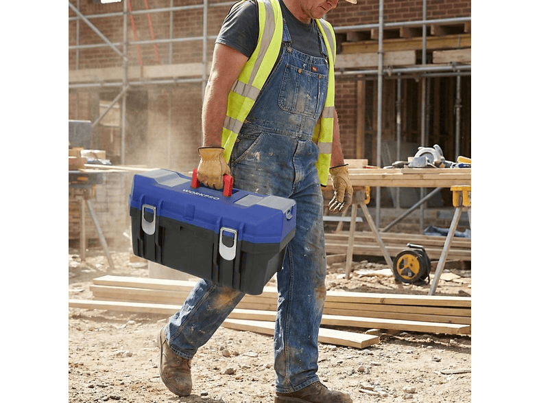 WORKPRO WP283017 19'' Metal Kilitli Plastik Takım Çantası Fiyat