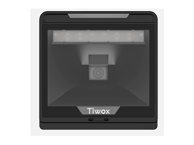 TIWOX VS-8000 2D Karekod USB Masaüstü Barkod Okuyucu Siyah