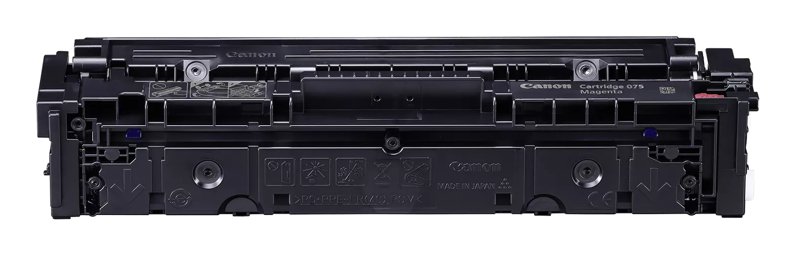 Cartuccia toner Canon 075 Magenta nera, Made in Japan.