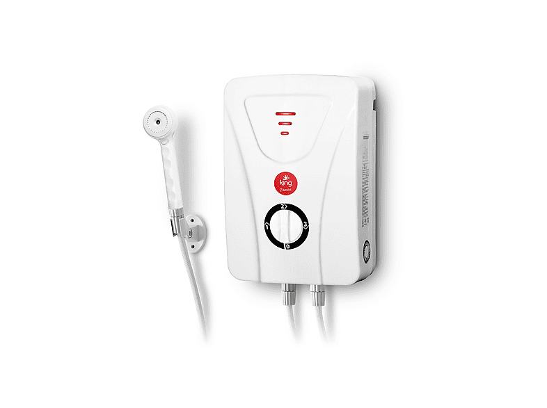 KING Erman K7101 Elektrikli Şofben Beyaz