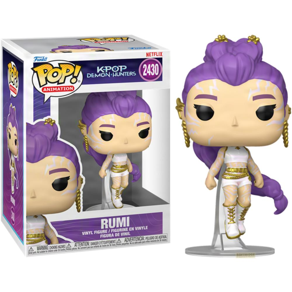 Figura de vinilo Funko Pop! de Rumi de K-Pop Demon Hunters, edición Netflix.