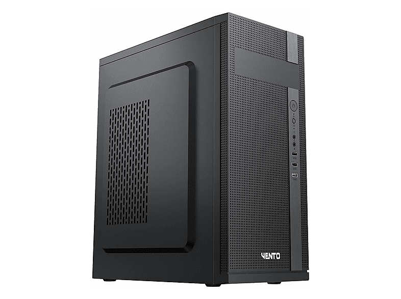 VENTO VS115F 300 W USB 3.2 ATX Mid Tower Siyah Kasa
