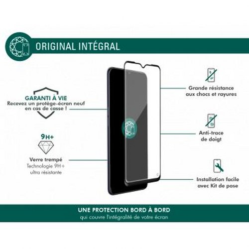Protezione schermo per telefono 9H+, resistente a urti e graffi, installazione facile.