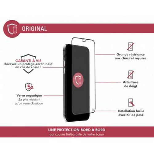 Original screen protector for smartphone, with lifetime warranty.