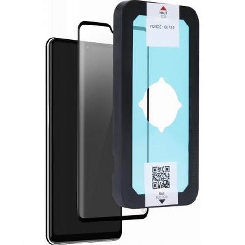 Viene visualizzata una protezione per schermo in vetro temperato per smartphone.