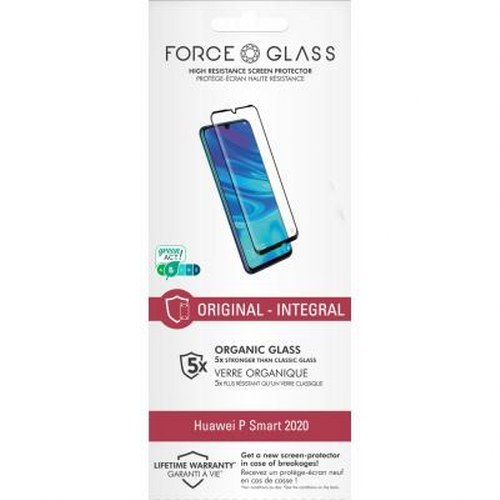 Confezione per protezione schermo Force Glass per Huawei P Smart 2020.