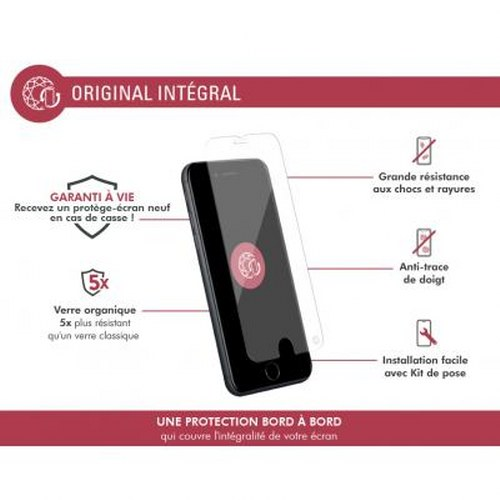 Screen protector for a smartphone, featuring lifetime guarantee and durability.