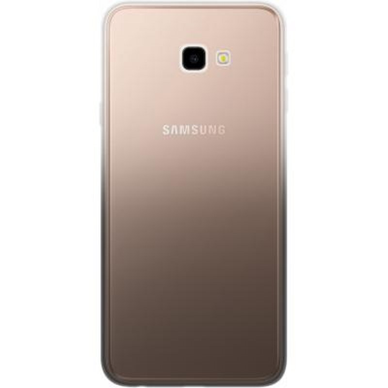 Retro di uno smartphone Samsung color bronzo con modulo fotocamera e logo.