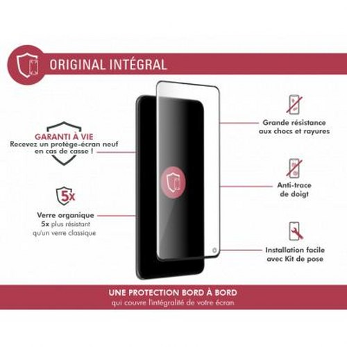 Protezione schermo per smartphone con garanzia a vita e resistenza.