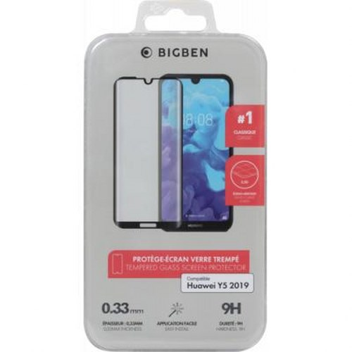 Confezione per proteggi schermo in vetro temperato per Huawei Y5 2019.
