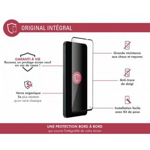 Immagine mostra proteggi schermo smartphone: resistente urti, impronte, installazione facile.
