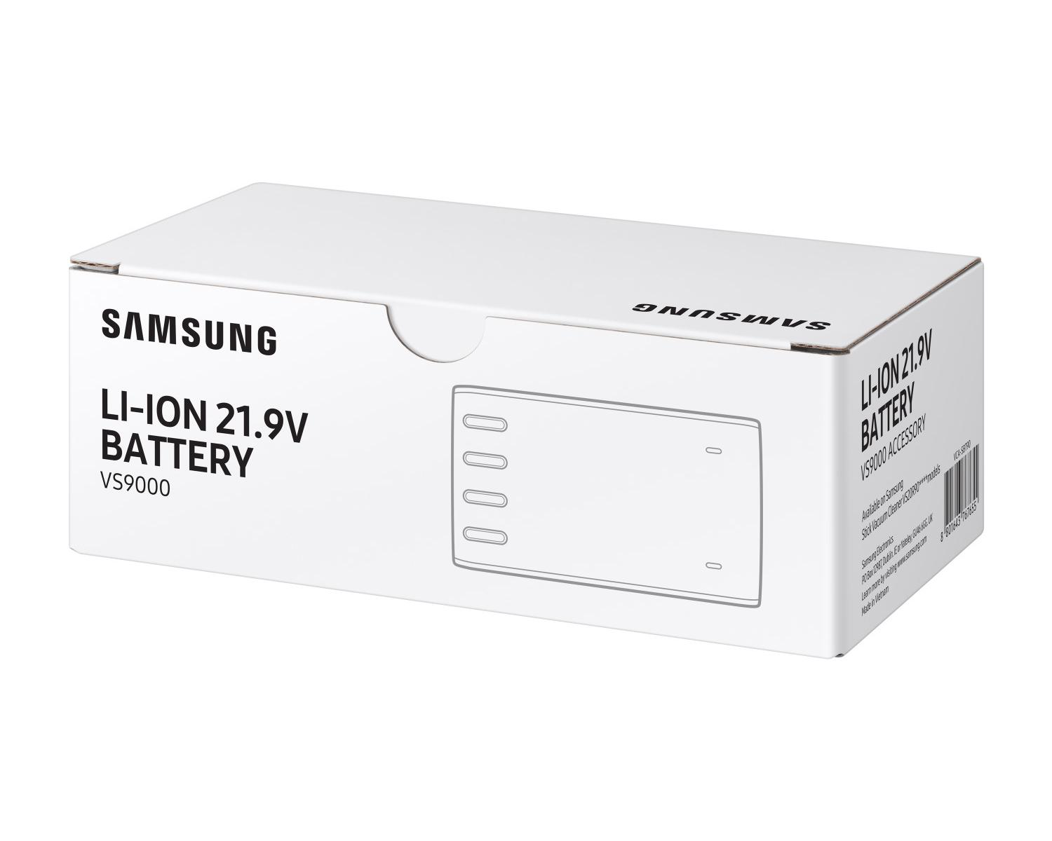 Scatola per una batteria Samsung Li-Ion 21.9V VS9000.