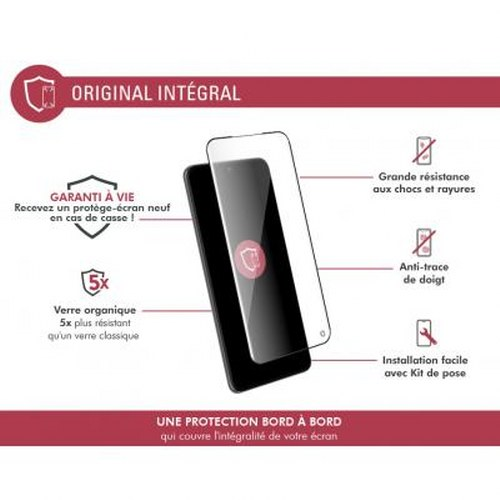 Protezione schermo per smartphone, resistente a urti/graffi e con protezione anti-impronte.