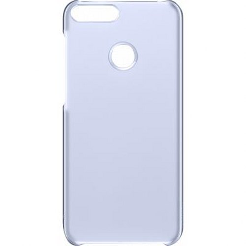Custodia trasparente per telefono con apertura fotocamera e cerchio.
