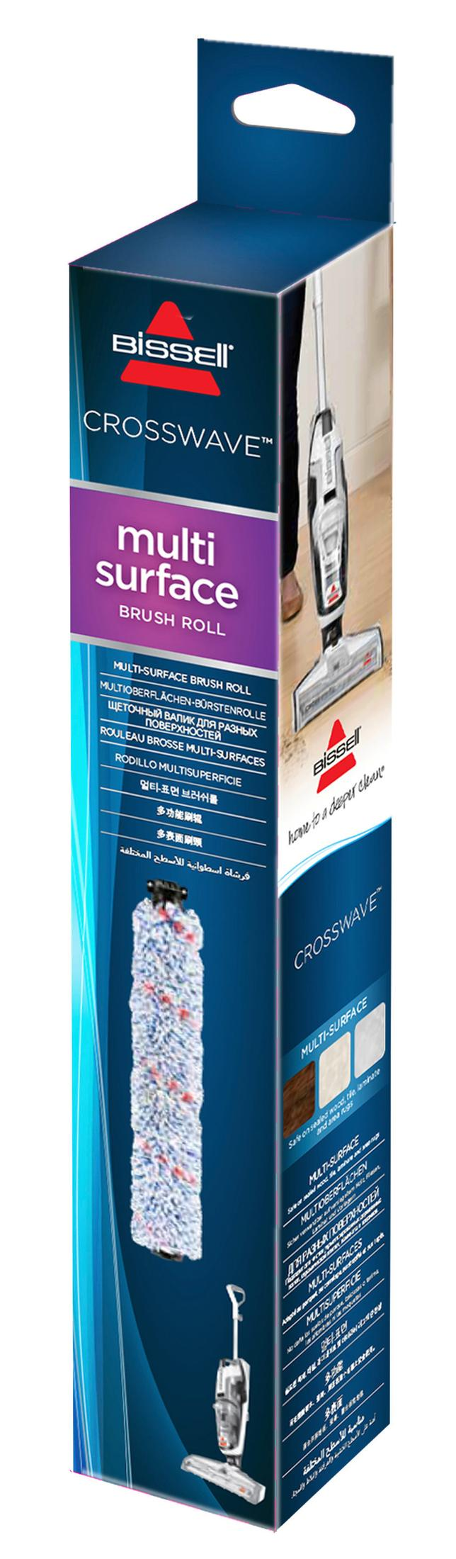 Confezione per un rullo spazzola Bissell Crosswave multi-superficie.