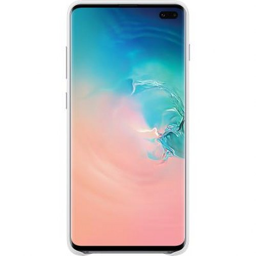 Uno smartphone con uno sfondo astratto e colorato.