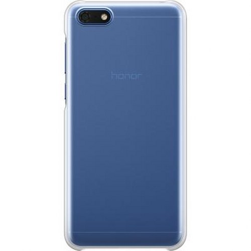 Retro di uno smartphone Honor blu con fotocamera e logo.