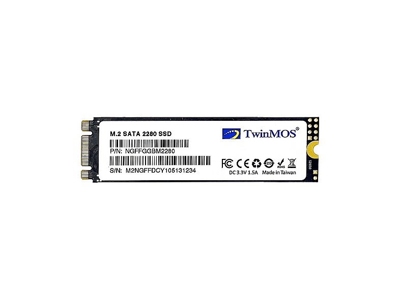 TwinMOS 256GB SATA3 2.5" SSD 580MB Okuma 550MB Yazma