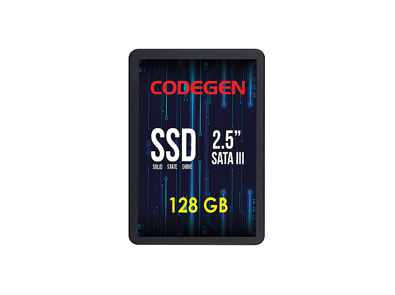 CODEGEN CDG-128GB-SSD25 (560/500MB/s) 2.5" SATA 128 GB SSD