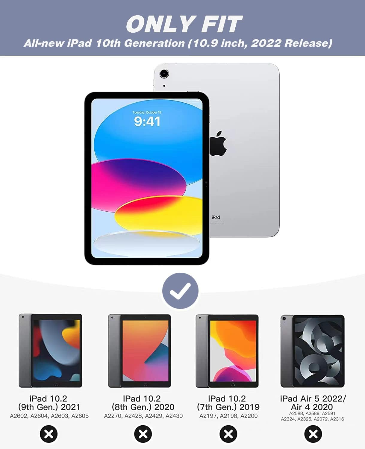 Ein iPad 10. Gen. und ein iPad Air 5/4 sind abgebildet.