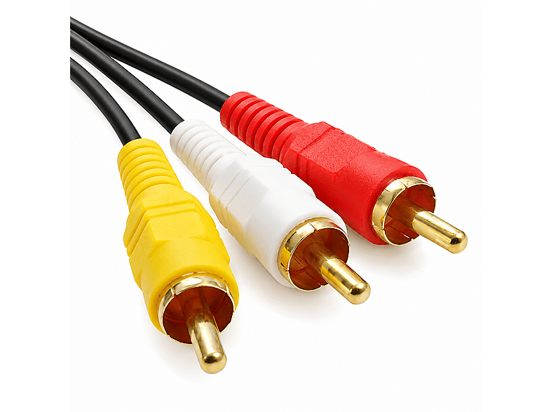 BOLWINS P38 3RCA AV 150cm, RCA Kabel, 150 cm | MediaMarkt