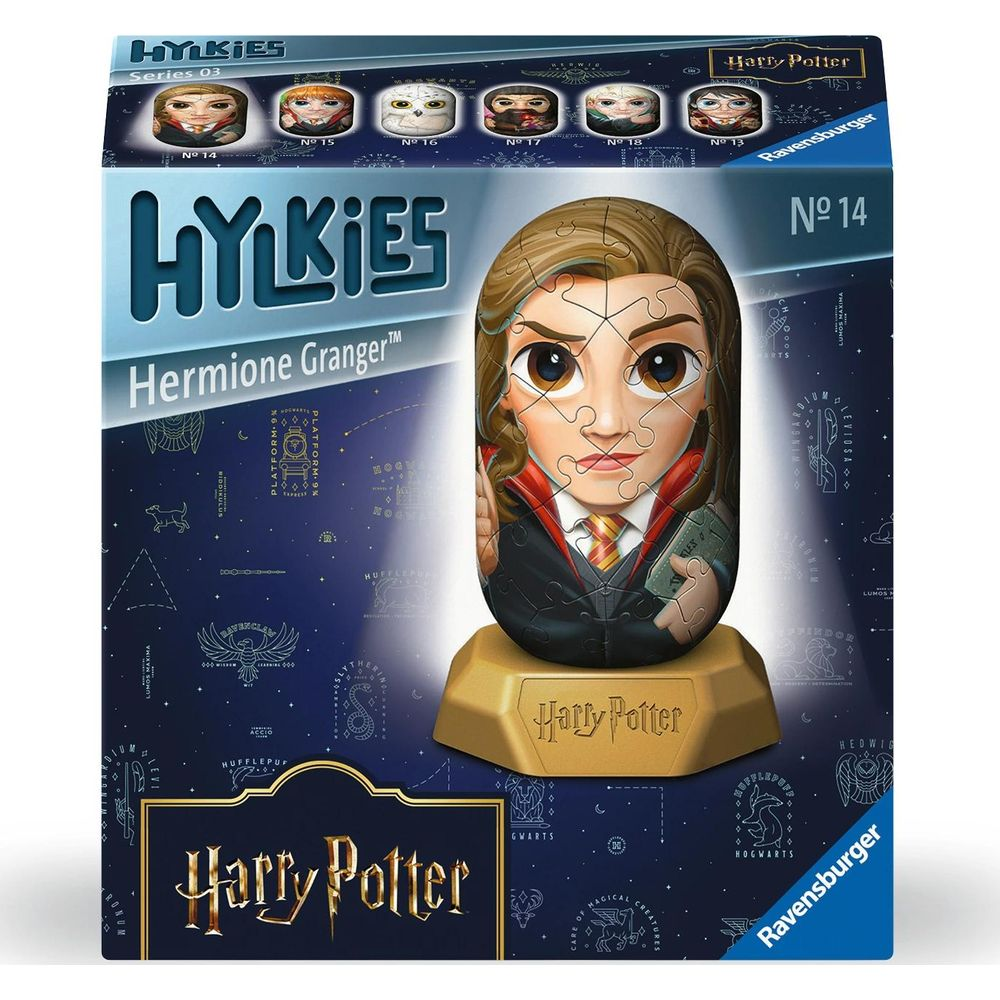 Il puzzle Hykies di Harry Potter Ravensburger raffigura Hermione Granger in 3D.