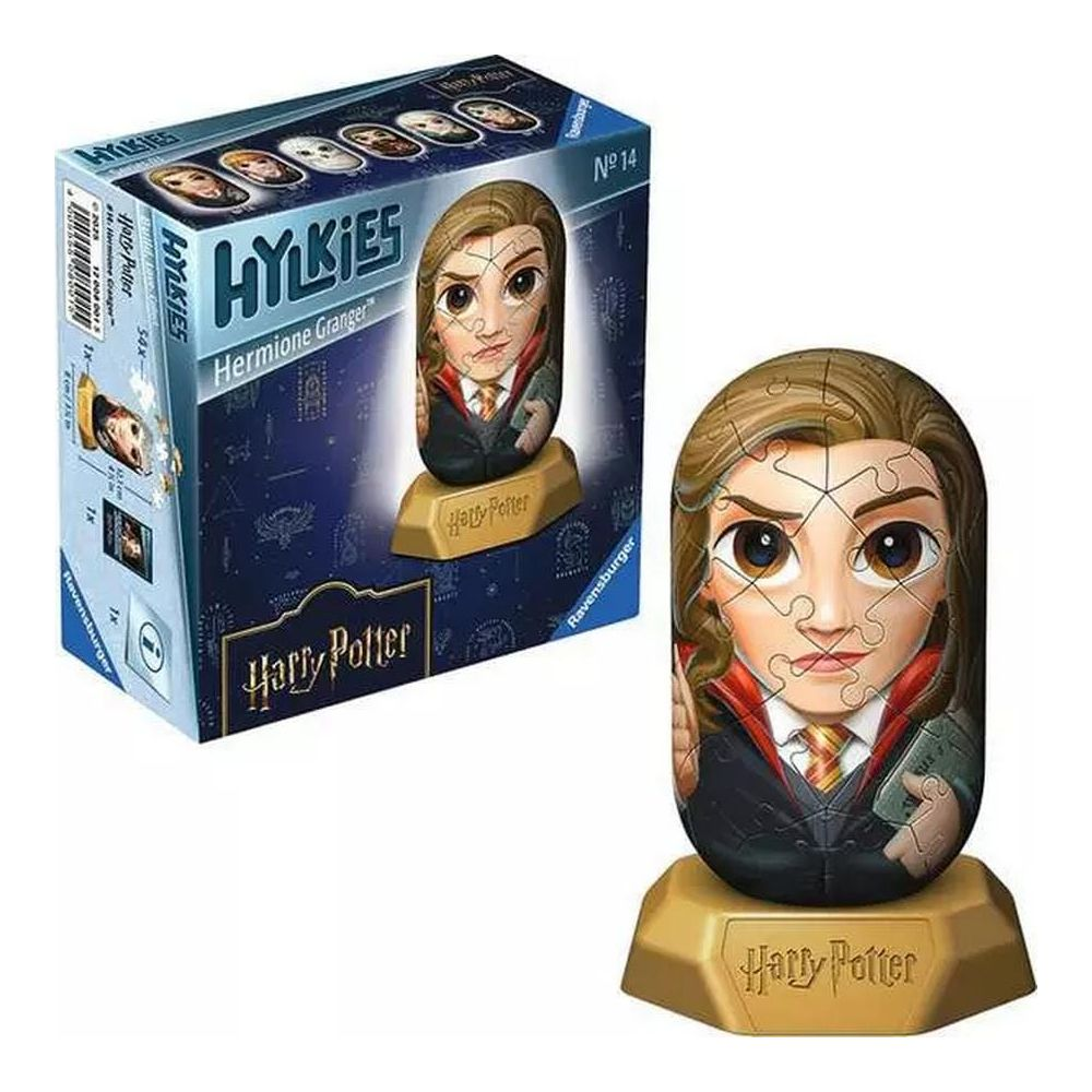 Puzzle 3D Hylkies Ravensburger di Hermione Granger da Harry Potter.