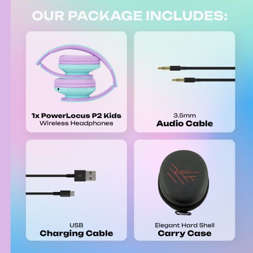 La confezione include cuffie, cavo audio, cavo di ricarica e custodia.