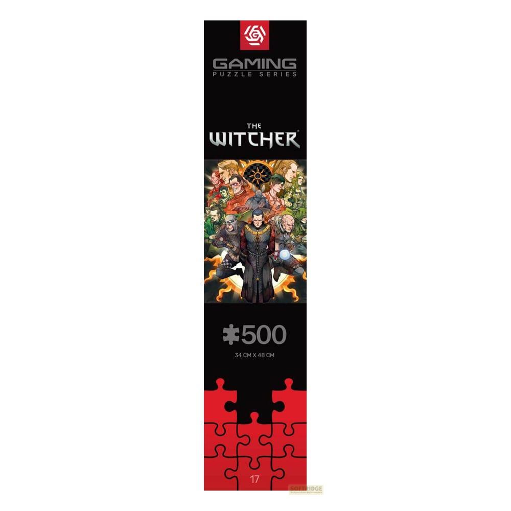 Puzzle The Witcher 500 elementów, seria gier logicznych.
