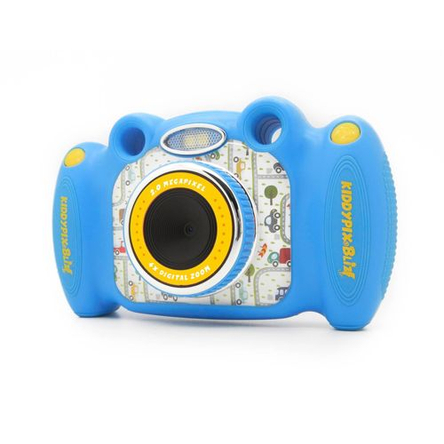 Cámara compacta - EASYPIX KiddyPix Blizz, 2 megapixel, 0.3 MP, Azul