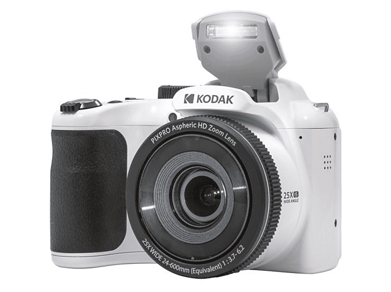 【美品】 ⑤Qi4D （1W:9°） : 50S KODAK Pixpro AZ255 Compactcamera Wit | MediaMarkt