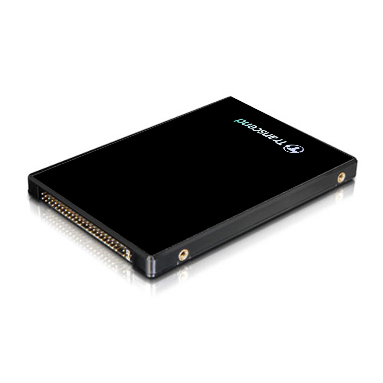 SSD negra con logo plateado, sobre fondo blanco.