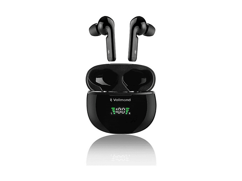 VOLLMOND VL101PRO Bluetooth 5.3 Ipx6 TWS Kablosuz Kulak İçi Kulaklık Siyah