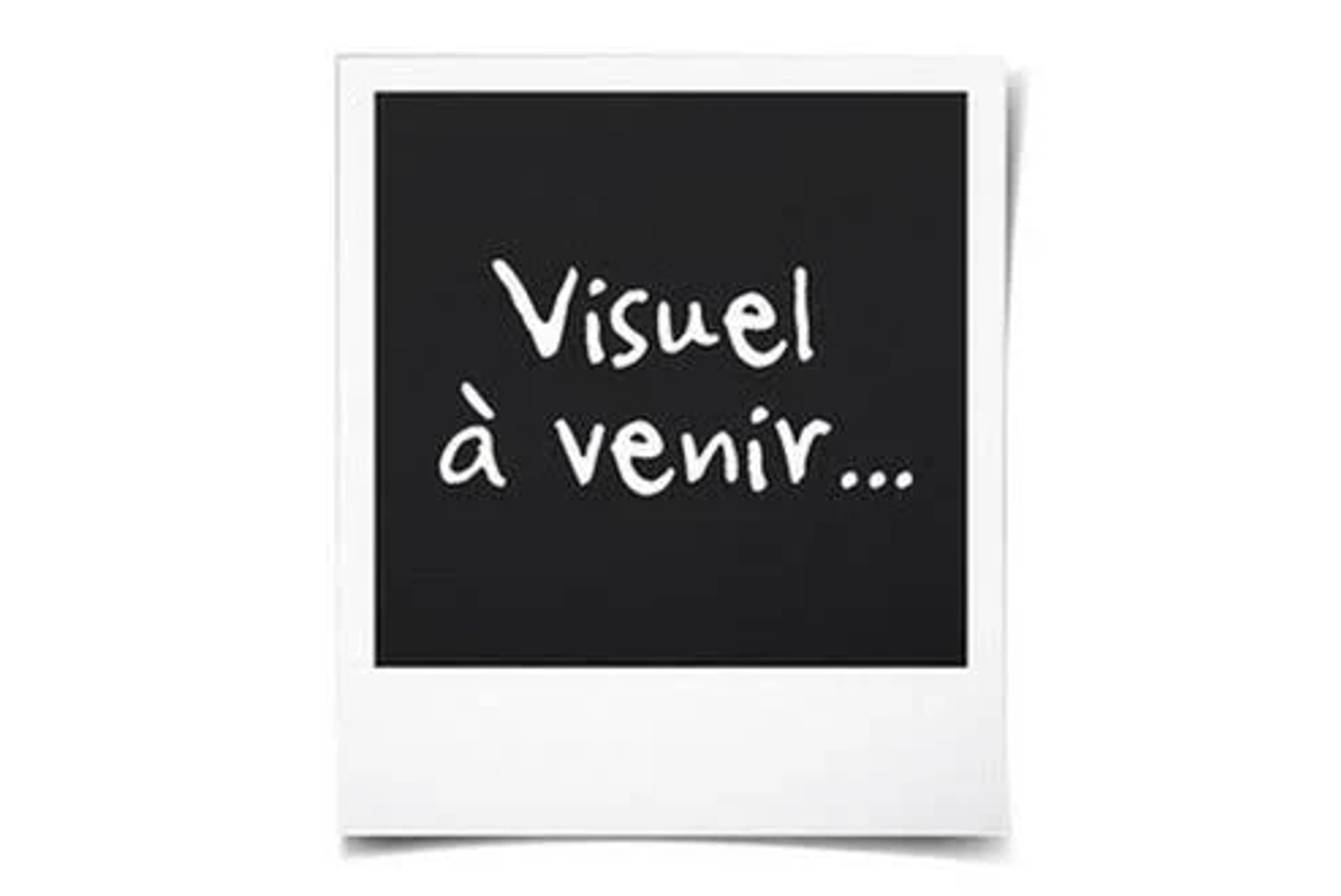 Una foto Polaroid con el texto «Visuel à venir...».
