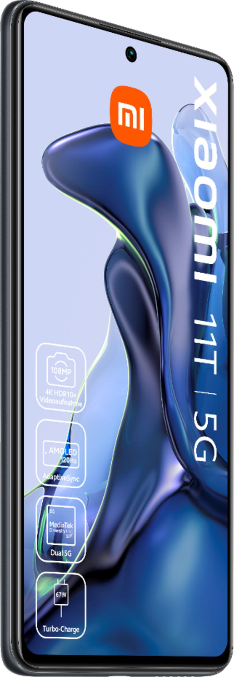 Xiaomi 11T 5G mit 108MP, 4K HDR10+, AMOLED 120Hz, Dual 5G, 67W Turbo-Charge.