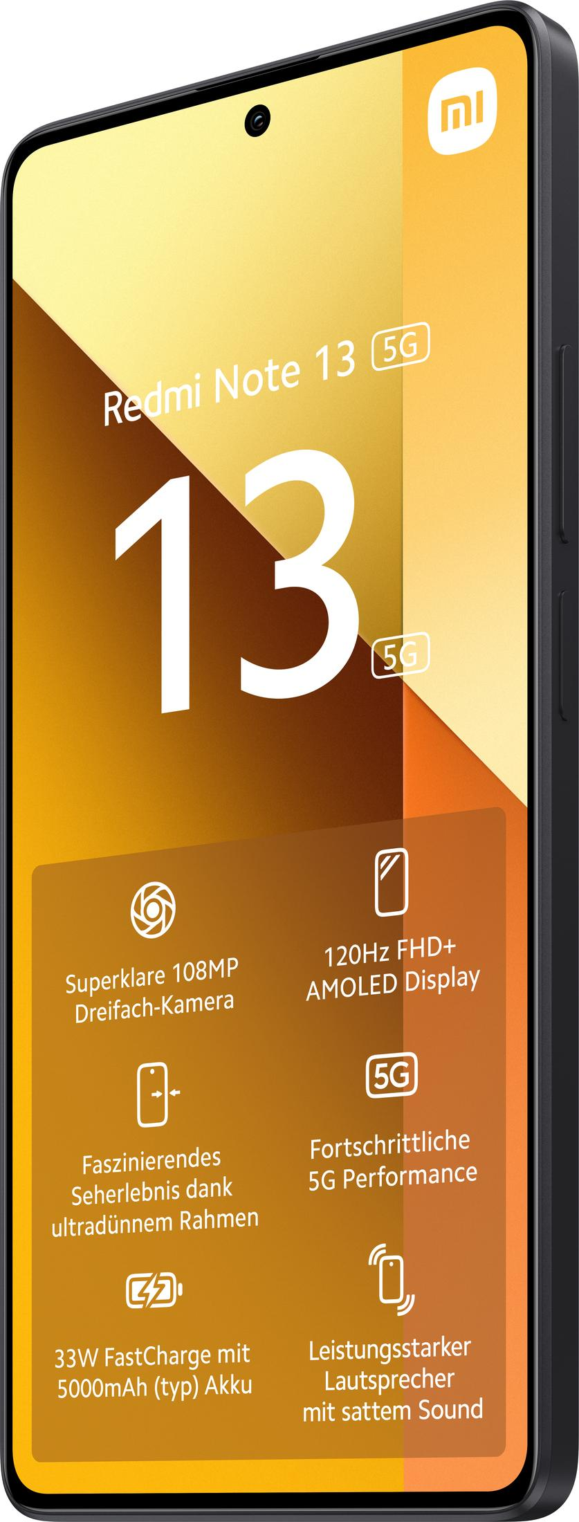 Redmi Note 13 5G met 108MP camera, 120Hz AMOLED, 5000mAh batterij.