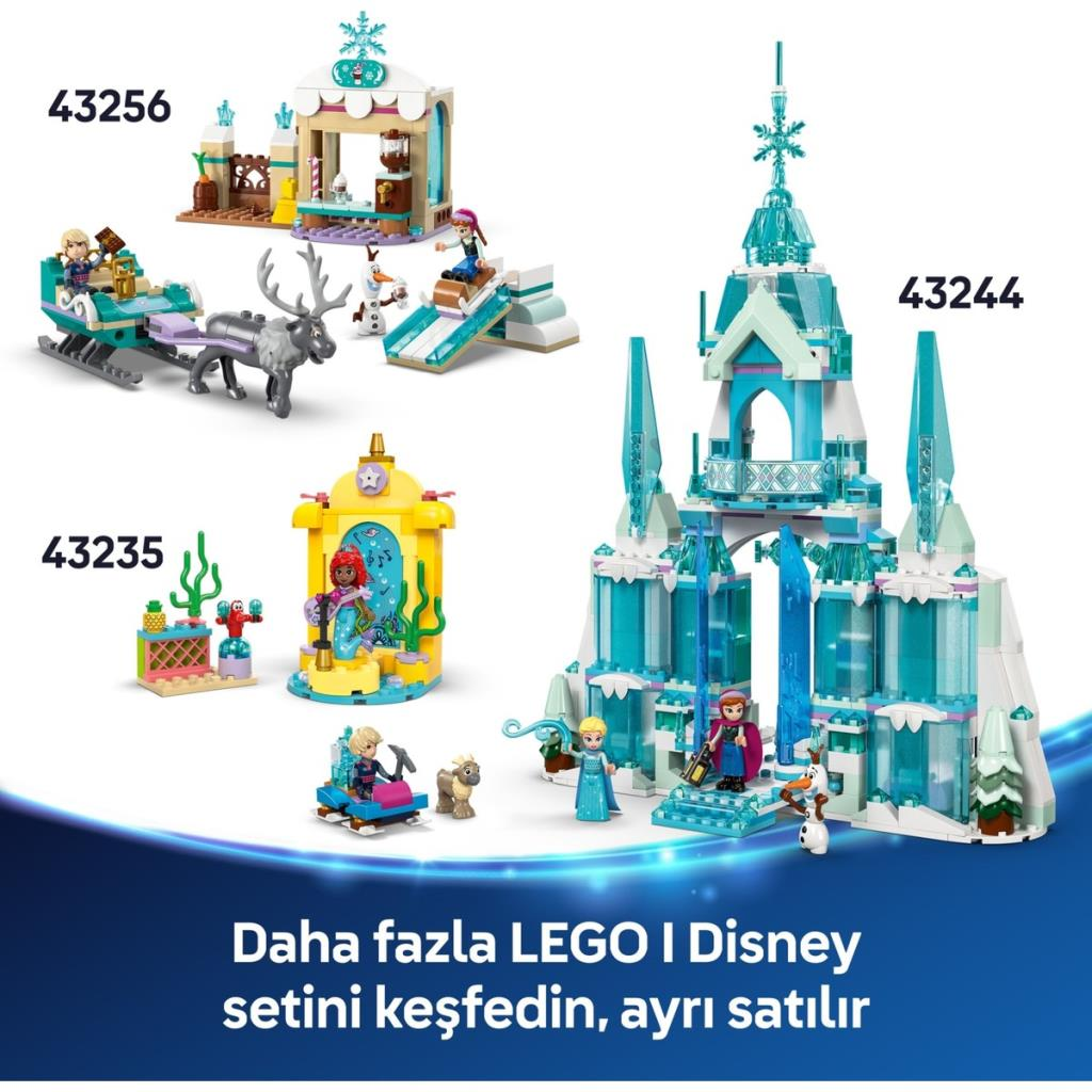 Lego Disney Setleri: Kale, Ren Geyikli Kızak, Sarı Köşk.