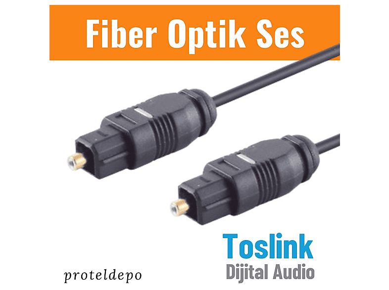 IRENIS Toslink Fiber Optik Kablo Yeşil